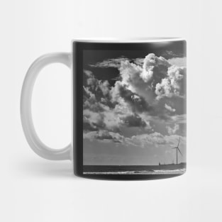 Big Sky in Monochrome Mug